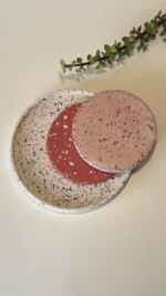 Mini Bandeja Redonda de Terrazo - Imagen 2